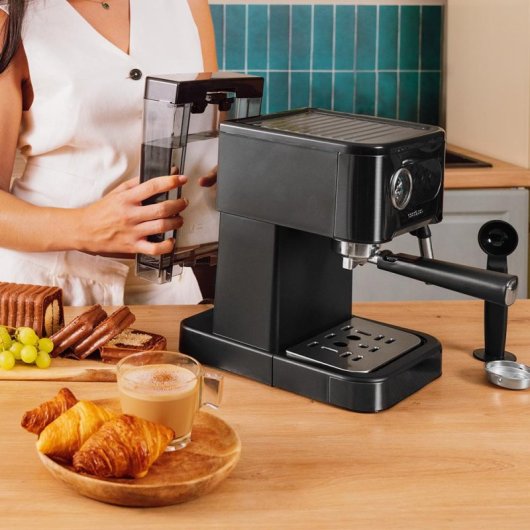 Cecotec Power Espresso 20 Pro Cafetera Espresso 20 Bares Negra