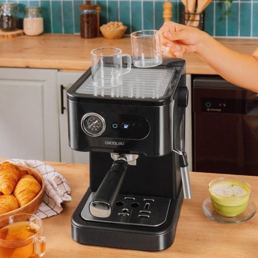 Cecotec Power Espresso 20 Pro Cafetera Espresso 20 Bares Negra