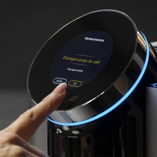 Cecotec Cremmaet Spin Máquina de Café Super Automática Tátil com Moinho 15 Bar Preta/Aço Inoxidável