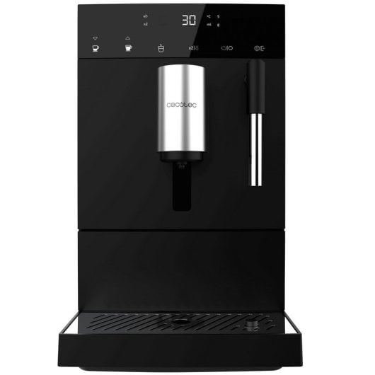 Cecotec Cremmaet Compact Steam Kompakte vollautomatische Kaffeemaschine mit 19-Bar-Mahlwerk, Schwarz