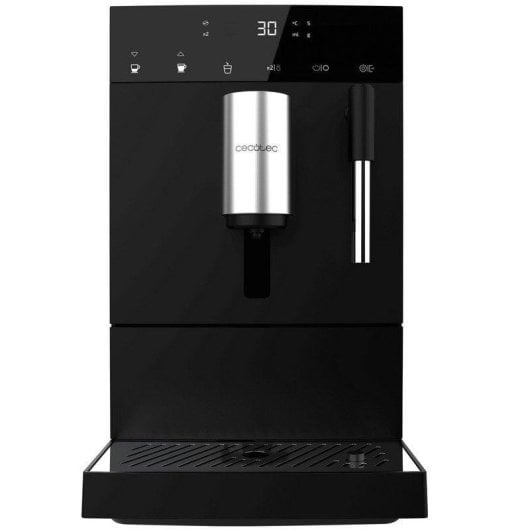 Cecotec Cremmaet Compact Steam Cafetera Superautomática Compacta con Molinillo 19 Bares Negra