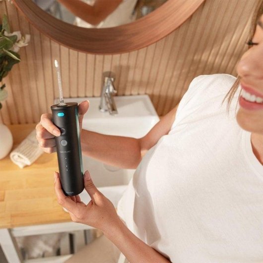 Irrigador Cecotec Bamba ToothCare Jet Fresh Portátil 180ml 3 Boquilhas Modos IPX7