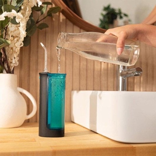 Irrigador Cecotec Bamba ToothCare Jet Fresh Portátil 180ml 3 Boquilhas Modos IPX7