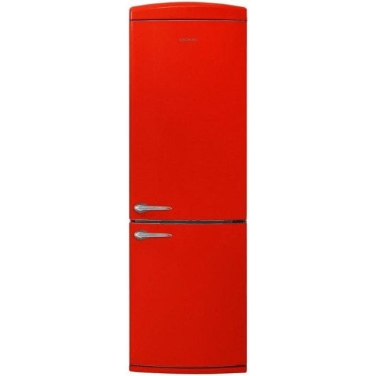 Cecotec Bolero CoolMarket Combi Origin 294+ Rouge E Réfrigérateur Combi Retro E Rouge