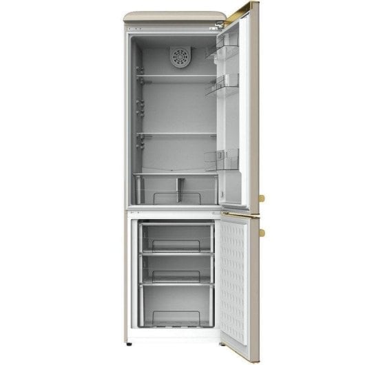 Frigorífico Combi Cecotec Bolero CoolMarket Combi Origin 300 No Frost 192cm 300L E Beige