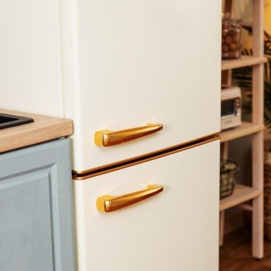 Frigorífico Combi Cecotec Bolero CoolMarket Combi Origin 300 No Frost 192cm 300L E Beige