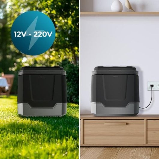 Frigorífico Bolero TravelCooling Mini Nevera Portátil 33L D Frío y Calor Negra