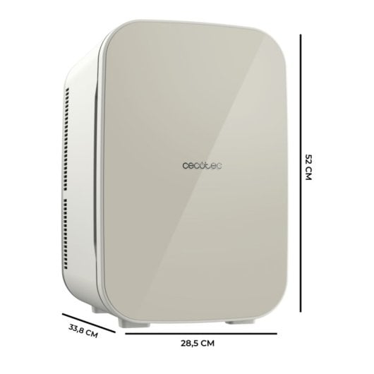 Frigorifero Cecotec Bolero MiniCooling 25L Bahamas Beige 12V-220V 7-65°C Trasporto Facile