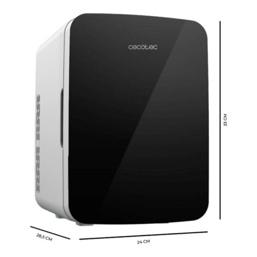 Bolero MiniCooling 10L Bahamas Noir Mini-réfrigérateur 10L Effet chaud et froid E Noir