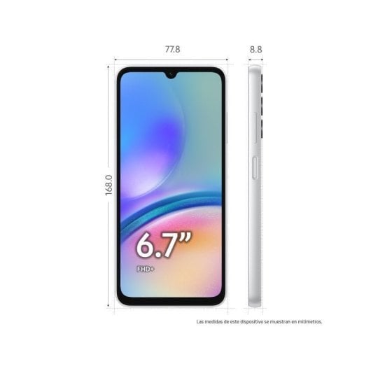 Samsung Galaxy A05s 4/128GB Plata Libre Versión Importada EU