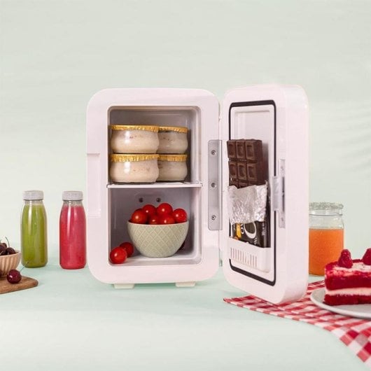 Frigorífico Cecotec Bolero MiniCooling 10L Bahamas Mint compacto 12V-220V calor y frío