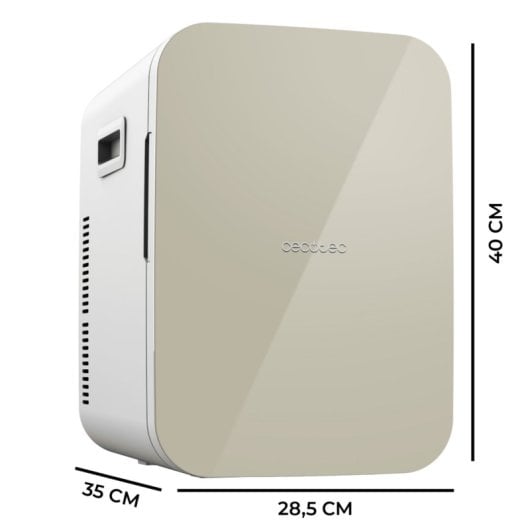Mini Kühlschrank Cecotec Bolero MiniCooling 20L Bahamas Beige 12V 220V 7-65°C