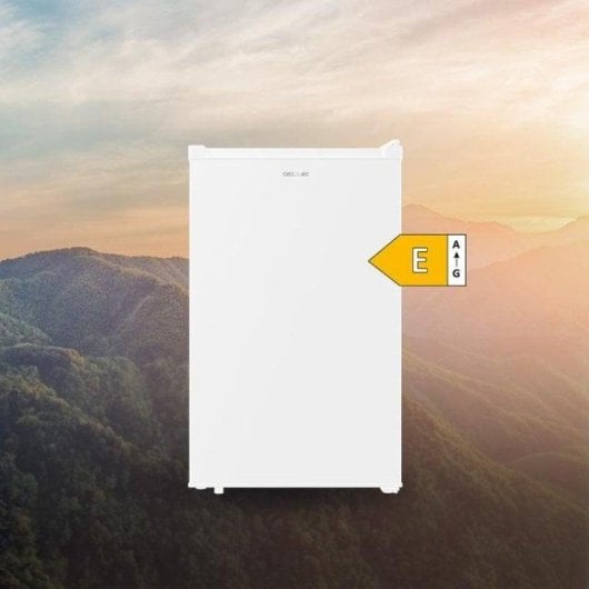 Frigorifero Mini Cecotec Bolero CoolMarket TT Defrost 83,6cm 114L E Bianco Porta Reversibile