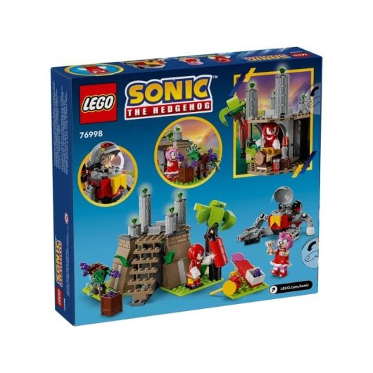 Lego Sonic Knuckles Y El Templo Esmeralda Maestra