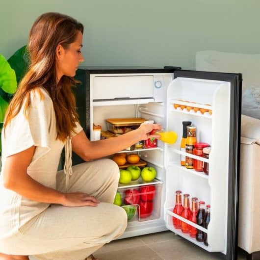 Cecotec Bolero CoolMarket TT 90 Frigorífico Mini 90L E Acero Inoxidable