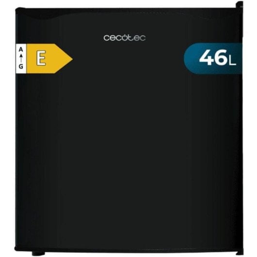Frigorífico Mini Cecotec GrandCooler 20000 L SilentCompress Defrost 48cm 46L E Preto Porta Reversível