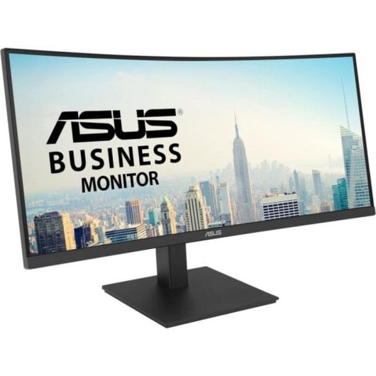 Monitor ASUS VA34VCPSN 34" UltraWide QHD 100Hz VA Courbé USB-C 4ms RJ45