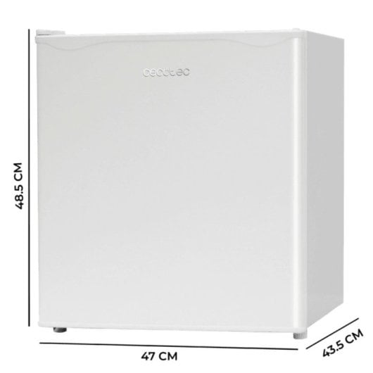 Cecotec GrandCooler 20000 SilentCompress Mini Frigo 46L Congelatore e Porta Reversibile E Bianco