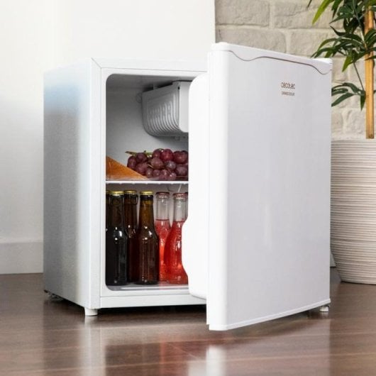 Cecotec GrandCooler 20000 SilentCompress Mini Frigo 46L Congelatore e Porta Reversibile E Bianco