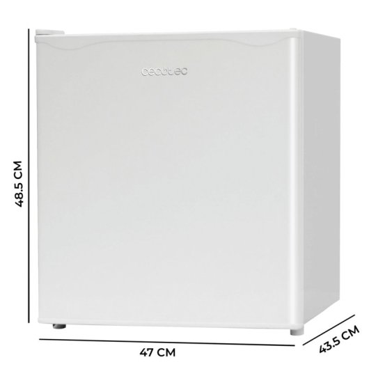 Cecotec GrandCooler 20000 SilentCompress Mini Frigorífico 46L E Blanco