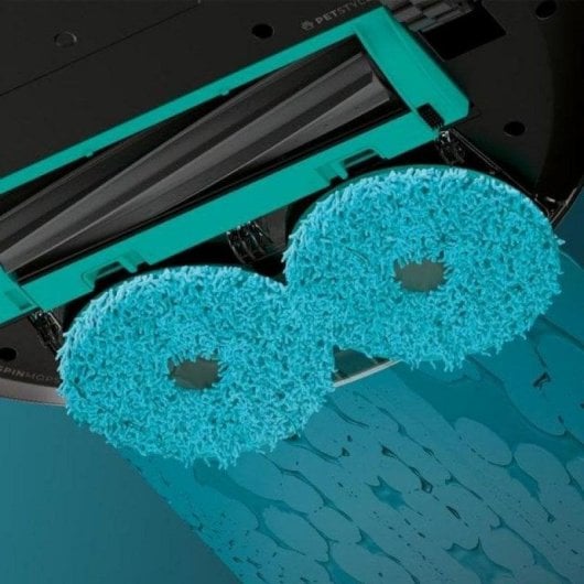 Aspirateurs Robots et Laveur Cecotec Conga 9590 Spin Revolution Ultra Power Home Vidage Automatique Navigation LiDAR 10.000 Pa Alexa Google Home