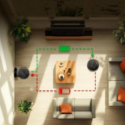 Aspirador Robô com Mopa Cecotec Conga 9590 Spin Revolution Ultra Power Navegação LiDAR 10.000 Pa