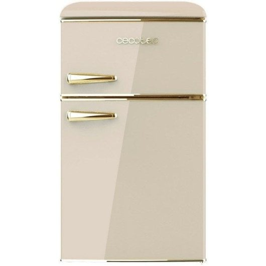 Cecotec Bolero CoolMarket 2D Origin 86 Beige E Frigorífico Mini Retro E Bege