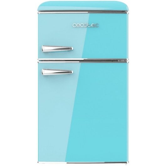 Cecotec Bolero CoolMarket 2D Origin 86 Blue E Mini Retro Kühlschrank E Blau