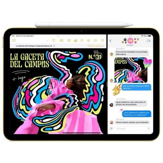 Apple iPad 10.9" 64GB 5G 28,6Wh iPadOS 18 Rosa