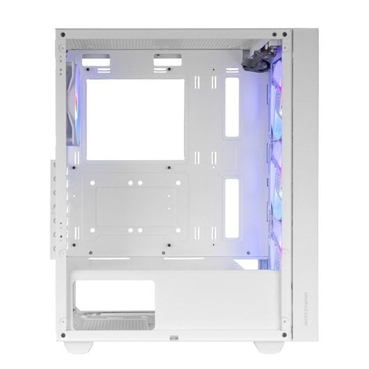 Mars Gaming MC-AIR Caixa Gaming ATX com 4x Ventoinhas FRGB 12cm, Mesh e Vidro Temperado Branca