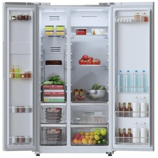 Réfrigérateur Américain Cecotec Bolero CoolMarket SBS 562 Total No Frost 177 cm 562 L E Inox