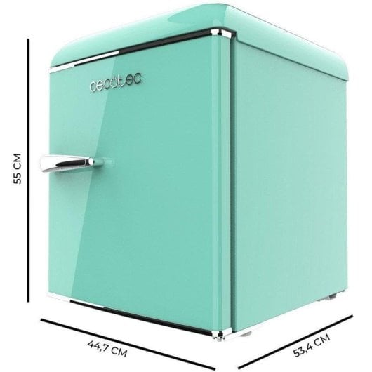 Réfrigérateur Mini Vintage Cecotec Bolero CoolMarket TT Origin 45 Green E Defrost 55 cm 45 L E Vert