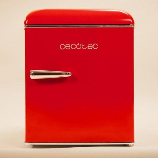Frigorífico Mini Cecotec Bolero CoolMarket TT Origin 45 Red E Defrost 55cm 45L E Vermelho Icebox