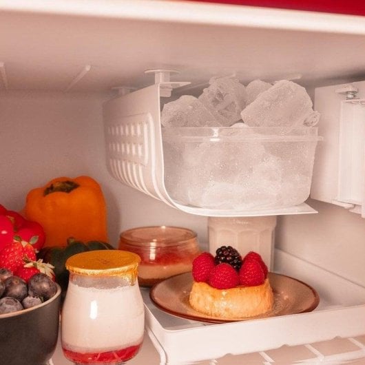 Frigorífico Mini Cecotec Bolero CoolMarket TT Origin 45 Red E Defrost 55cm 45L E Vermelho Icebox