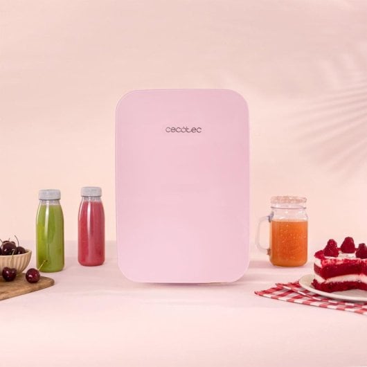 Cecotec Bolero MiniCooling 10L Bahamas Pink Frigorífico Mini 12-220V E Rosa