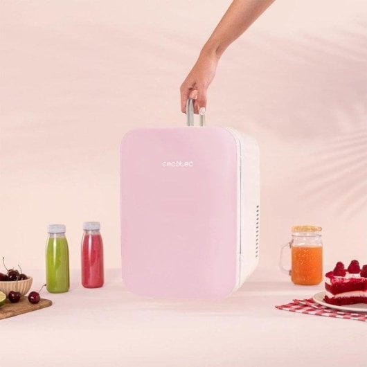 Kühlschrank Mini Cecotec Bolero MiniCooling 10L Bahamas Pink 33cm 10L E Rosa