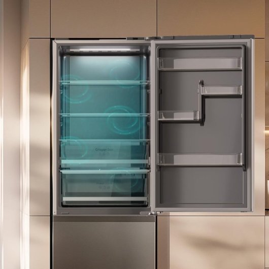 Cecotec Bolero CoolMarket Combi FD 400 Inox E Combi Refrigerador Porta Francesa E Aço Inoxidável