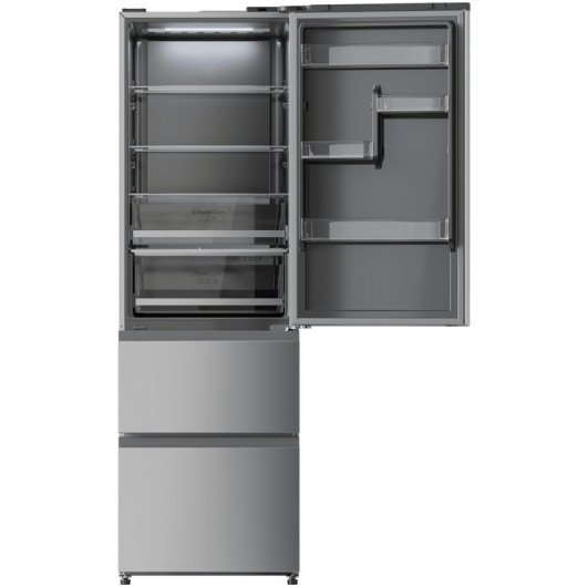 Cecotec Bolero CoolMarket Combi FD 400 Inox E Combi Refrigerador Porta Francesa E Aço Inoxidável