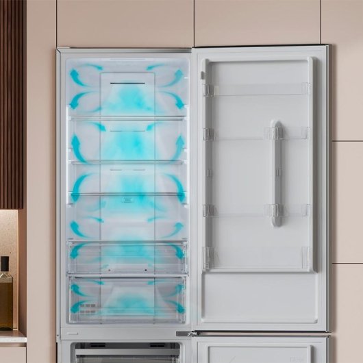 Cecotec Bolero CoolMarket Combi 356 Inox E Frigorífico Combi E Acero Inoxidable