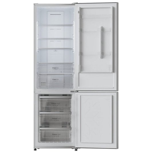 Cecotec Bolero CoolMarket Combi 356 Inox E Frigorífico Combi E Acero Inoxidable