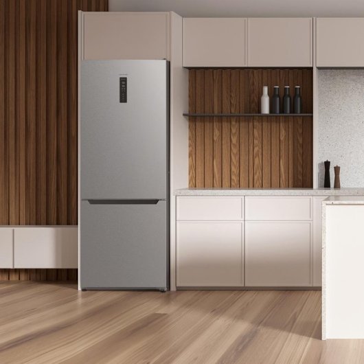 Cecotec Bolero CoolMarket Combi 356 Inox E Frigorífico Combi E Acero Inoxidable
