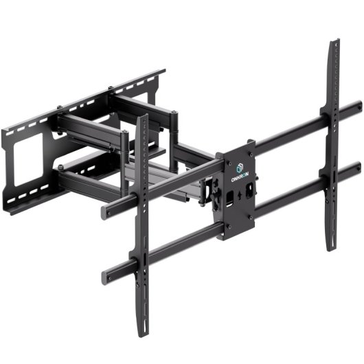 Onkron M10-B Support mural inclinable/pivotant pour TV 42"-120" jusqu'à 100Kg VESA 1000x600 Noir