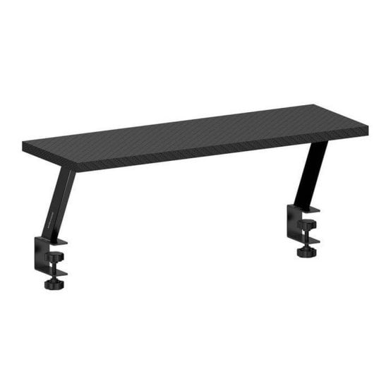 Mars Gaming MGDS Suporte Elevador para Monitor 60x20cm Tampo em Fibra de Carbono e Estrutura em Aço Preto