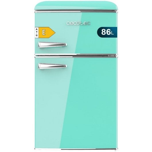Cecotec Bolero CoolMarket 2D Origin 86 Green E Frigorífico Mini Retro E Verde