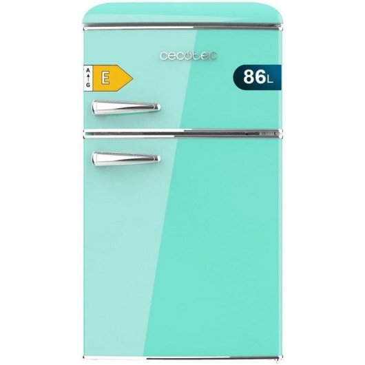 Frigorífico Mini Cecotec Bolero CoolMarket 2D Origin 86 Green E Defrost 89,3cm 86L E Verde