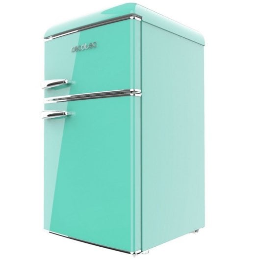 Cecotec Bolero CoolMarket 2D Origin 86 Green E Frigorífico Mini Retro E Verde