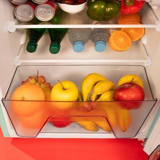 Frigorífico Mini Cecotec Bolero CoolMarket 2D Origin 86 Green E Defrost 89,3cm 86L E Verde