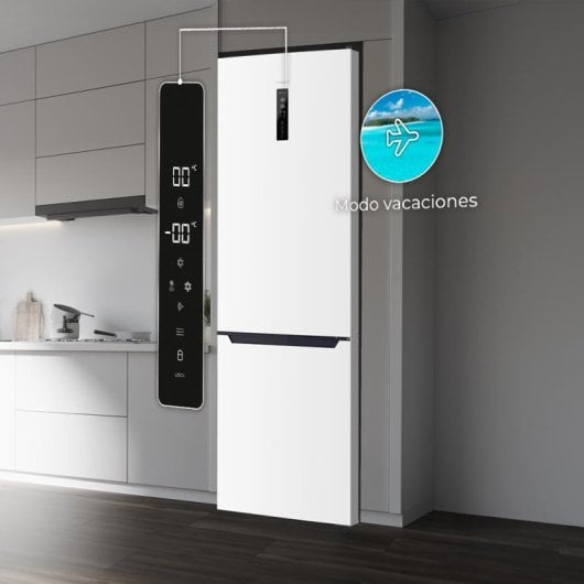 Cecotec Bolero CoolMarket Combi 322T Branco D Geladeira Combi D Branco