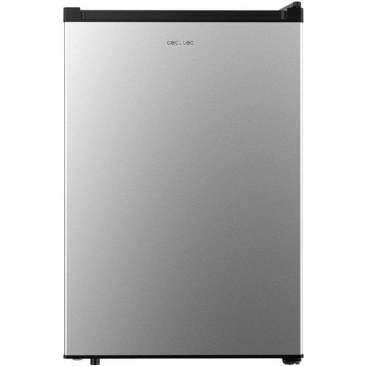 Frigorífico Mini Cecotec Bolero CoolMarket TT 133 L Defrost 83,5cm 133L E Inox Porta Reversível Luz LED