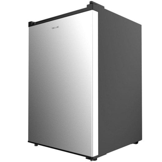 Frigorífico Mini Cecotec Bolero CoolMarket TT 133 L Defrost 83,5cm 133L E Inox Porta Reversível Luz LED